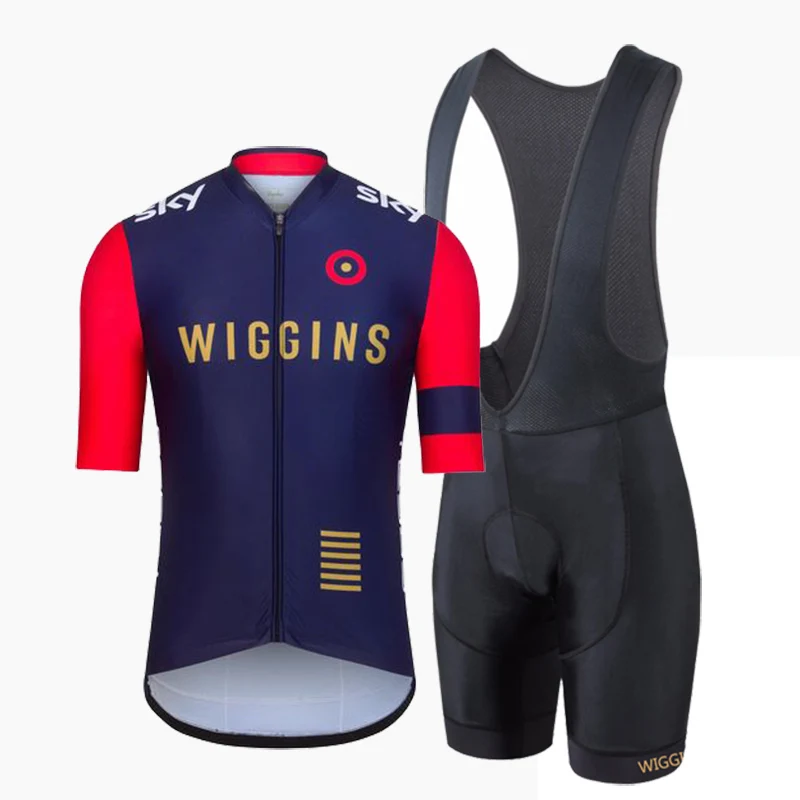 3 Хит, высокое качество, wiggins, велосипедная майка, облегающая, летняя, мужская, с рукавом, комплект для велоспорта, mtb, велосипедная рубашка - Цвет: 3