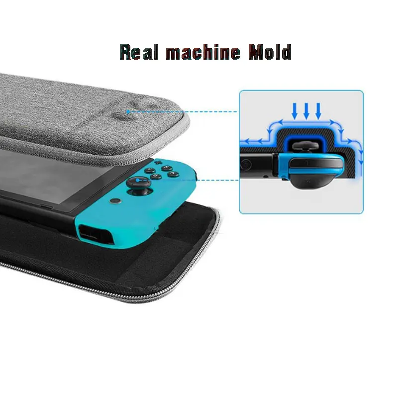 Портативный чехол для консоли Nintendo Switch EVA Жесткий Чехол хранения игр Nitendo NS