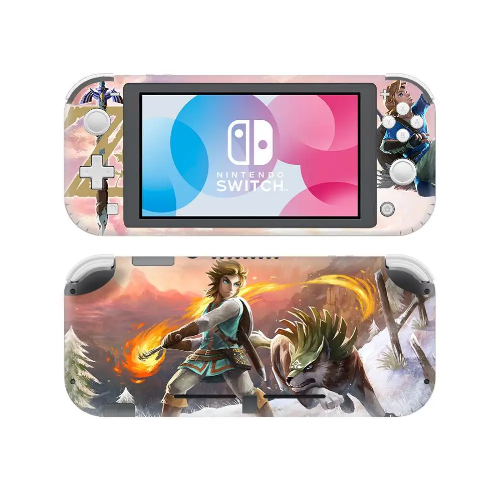 Легенда о Зельде nyd переключатель Lite наклейка s nintendo кожа виниловые наклейки