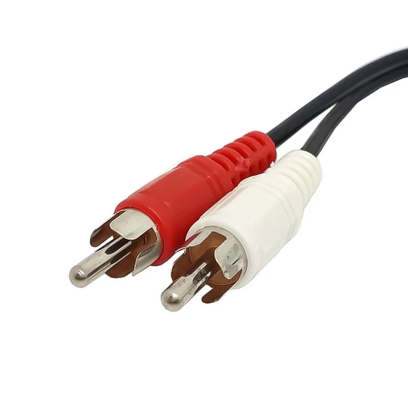 Композитный кабель Geartronics RCA штекер 2 на гнездо 3 5 мм Aux аудио разъем для наушников