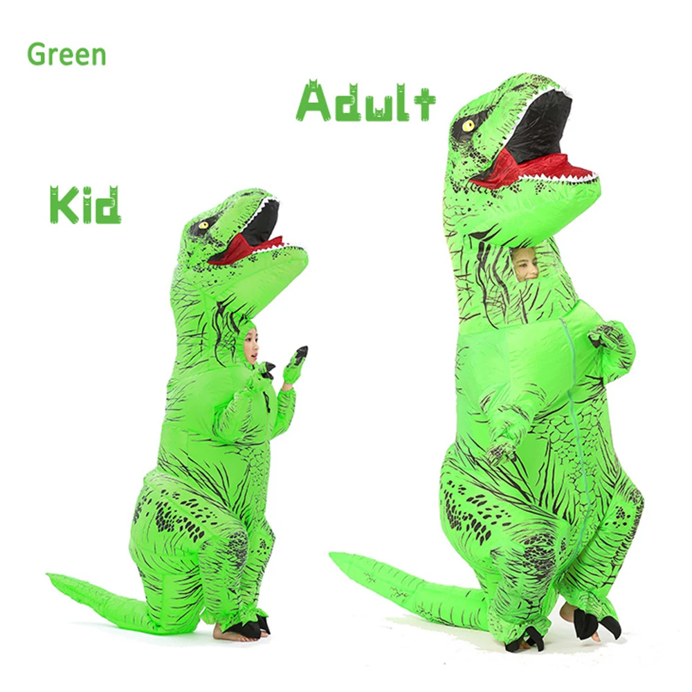 JYZCOS T REX надувной костюм динозавра для взрослых Для мужчин женщин Детский