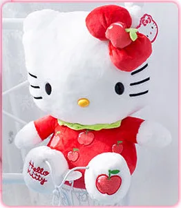 Color Горячие акции фрукты hello kitty плюшевые игрушки hello kitty кукла детский женский подарок на день рождения - Цвет: Color