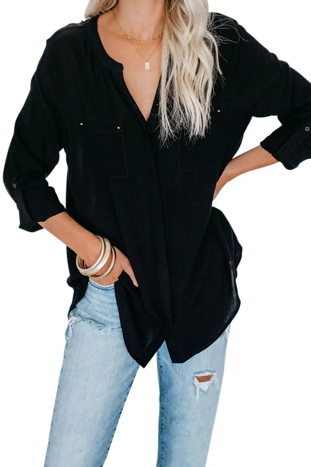 

Echoine Casual Loose Women Shirts 2019 Autumn New Fashion Collar Plus Size Blouse Long Sleeve Buttons White Shirt Tops Streetwea