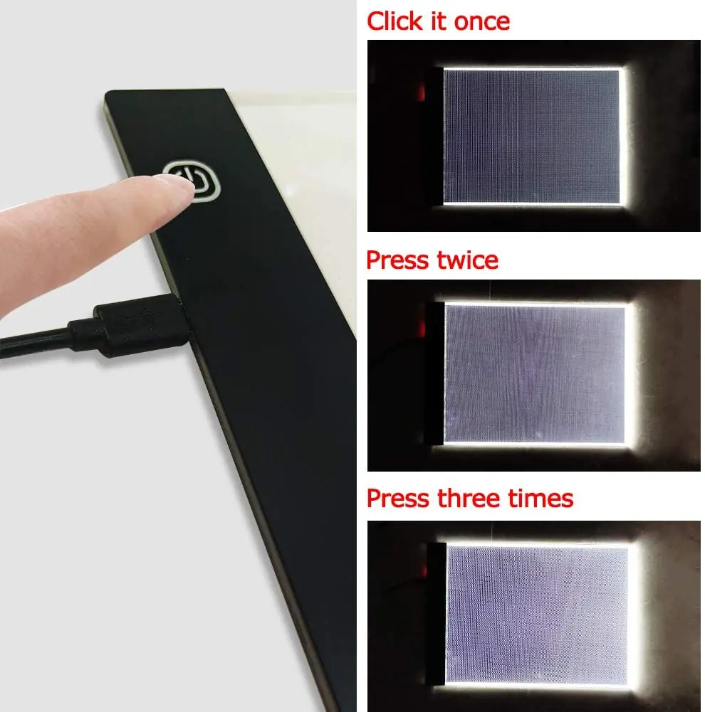 A4 светодиодный светильник коробка копировальная доска графический планшет