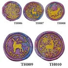 Ретро приглашение 30 мм восковая печать, штемпели 