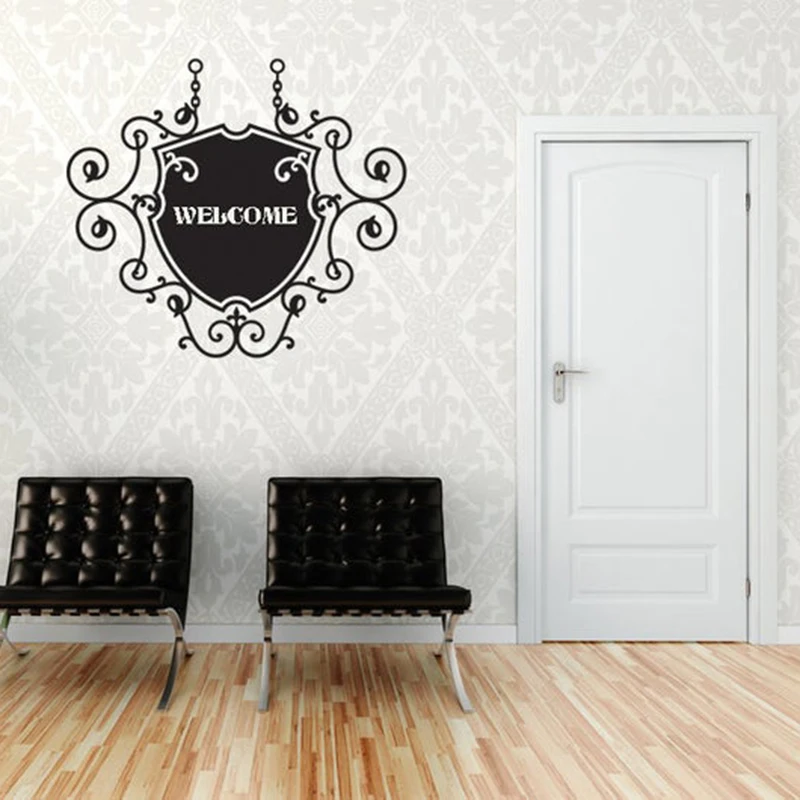 Добро Пожаловать Знак персонализированные имя деколь висячий знак вихревой