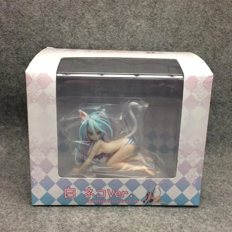 

Anime No Game No Life Shiro 1/12 Scale PVC Figure Sexy Doll Figurine Collectible Model Toy
