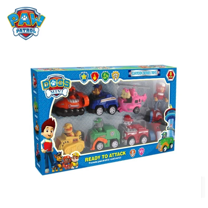 Игрушечный Набор Paw Patrolha Canina оригинальная коробка аниме фигурка щенок патруль