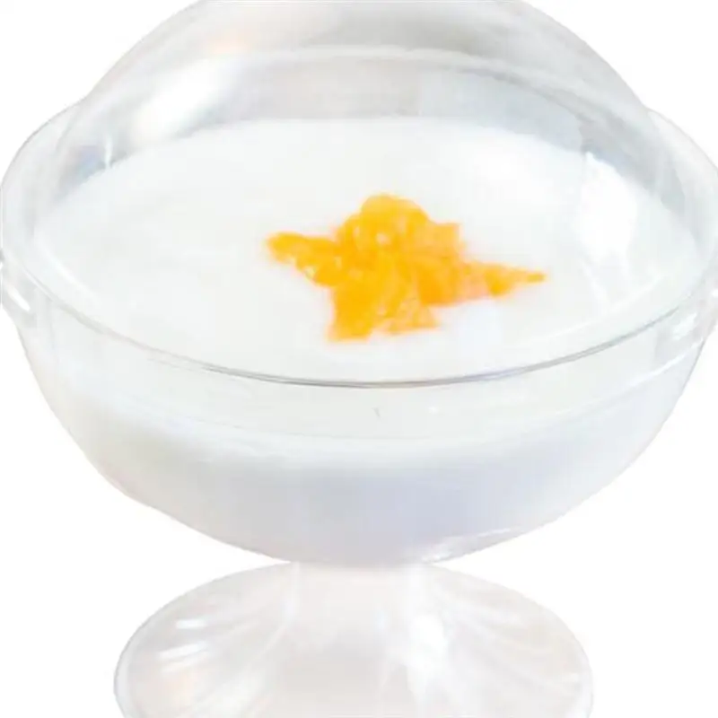 10 шт. одноразовых чашек прозрачная чашка для желе пудинга контейнер муссов и