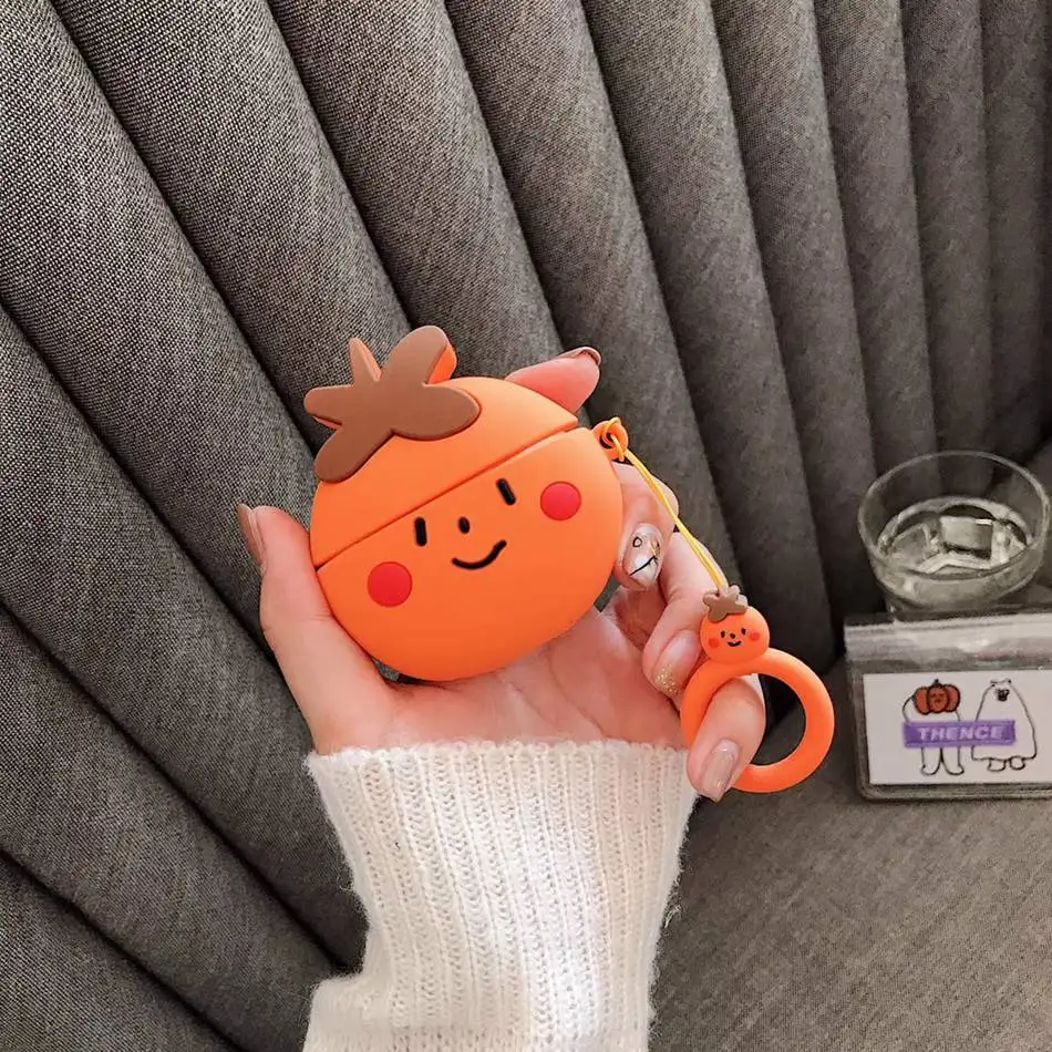 Для AirPods Pro Чехол 3D милый кот для разделывания свиньи, утки Kawaii аниме мультфильм чехол для наушников для AirPods 3 Мягкий защитный чехол с крючок карабина