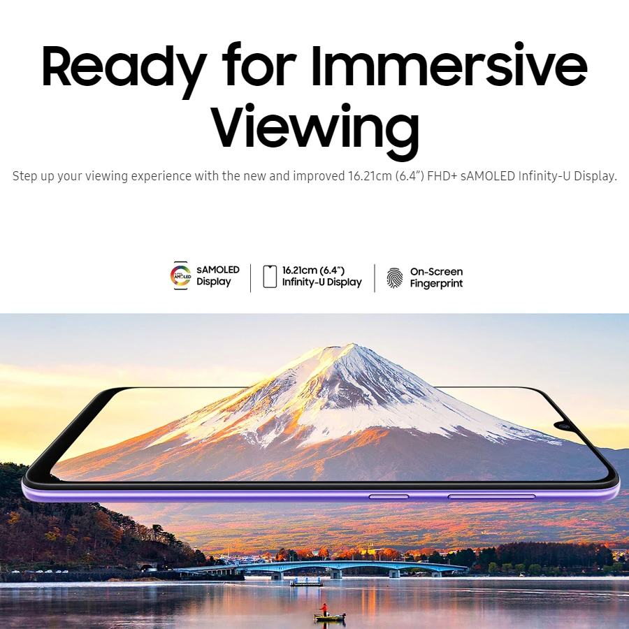 Samsung Galaxy A50s A5070 мобильный телефон с 6 4 дюймовым дисплеем восьмиядерным