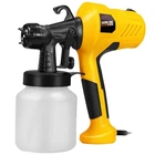 Универсальный распылитель краски для стен и потолкадерева и металла, электрическая ручная система распыления краски опрыскиватель для забора, штепсельная вилка европейского стандарта
