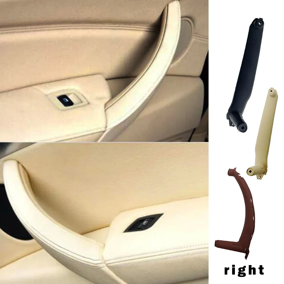 

Внутренний подлокотник для интерьера, красновато-коричневый/черный/бежевый, правая сторона, 1 шт., ручка дверной панели, Натяжной отделочный...