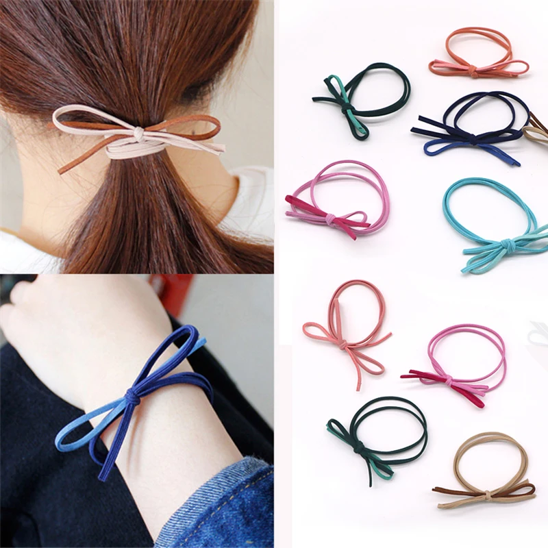 10 шт. разноцветные эластичные резинки для волос|hair ties|hair band braidbraided headband |