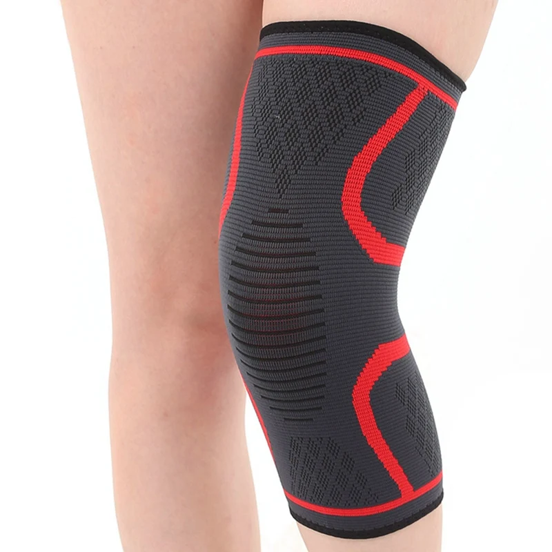

1Pc Protective Knee Brace Support Compression Sleeve Knee Pad Wrap Volleyball Kneepad For Arthritis Running
