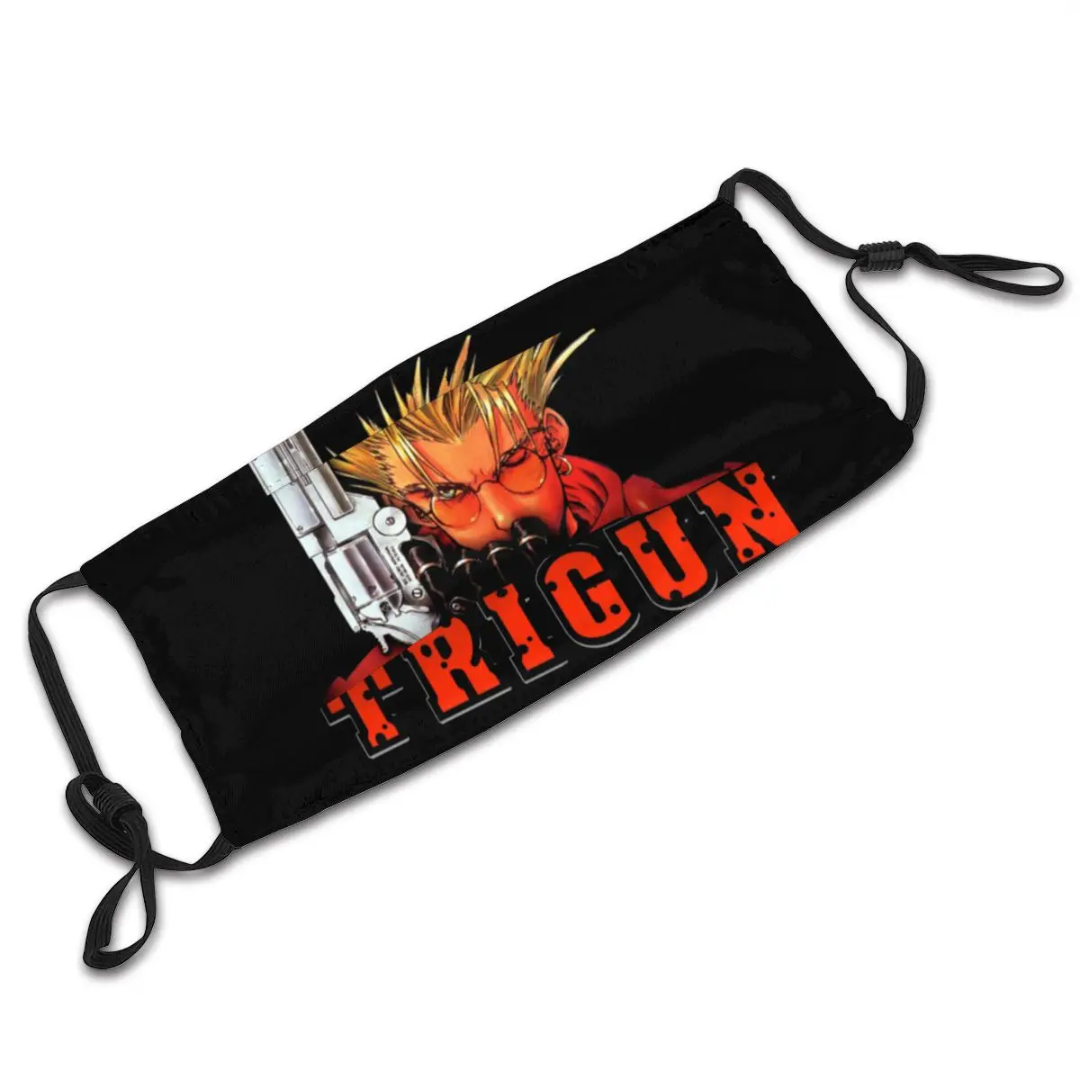 

Reusable Face Mask With Replaceable PM2.5 Filters Trigun Soft Anti Bacterial Haze Mouth Muffle