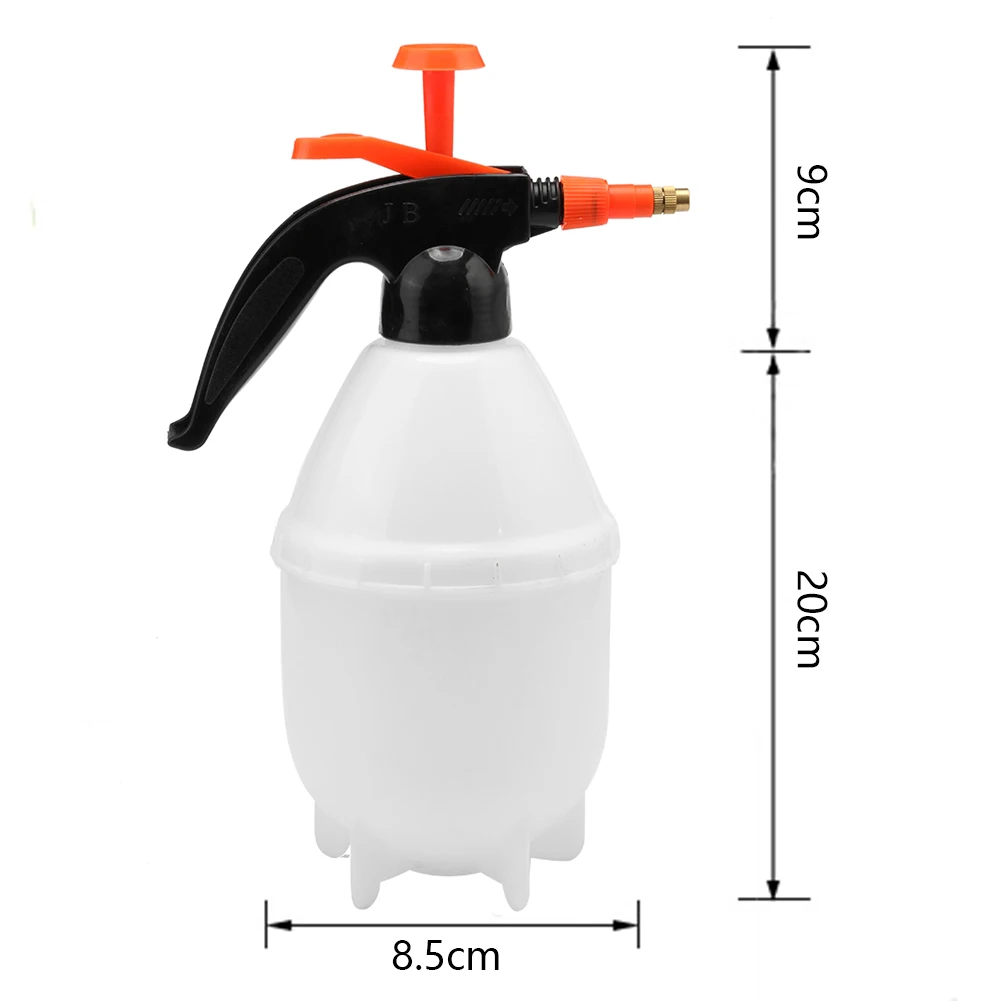 0.8L 0,8/1,5/2/3L ручной Давление триггер распылитель бутылки сад спрей бутылка растительного лосьона для волос “полива может опрыскиватель Медь сопла - Цвет: 0.8L