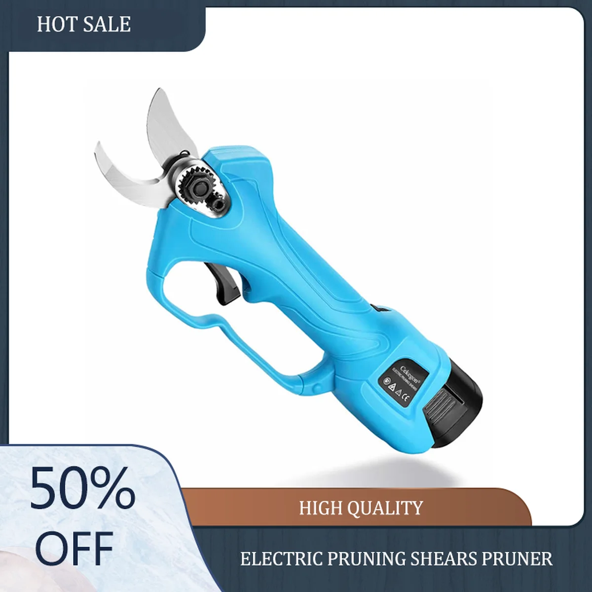 

Большая Акция, электрические ножницы для обрезки, секатор с максимальным диаметром резки 2,5 см, садовые эффективные триммеры, ножницы