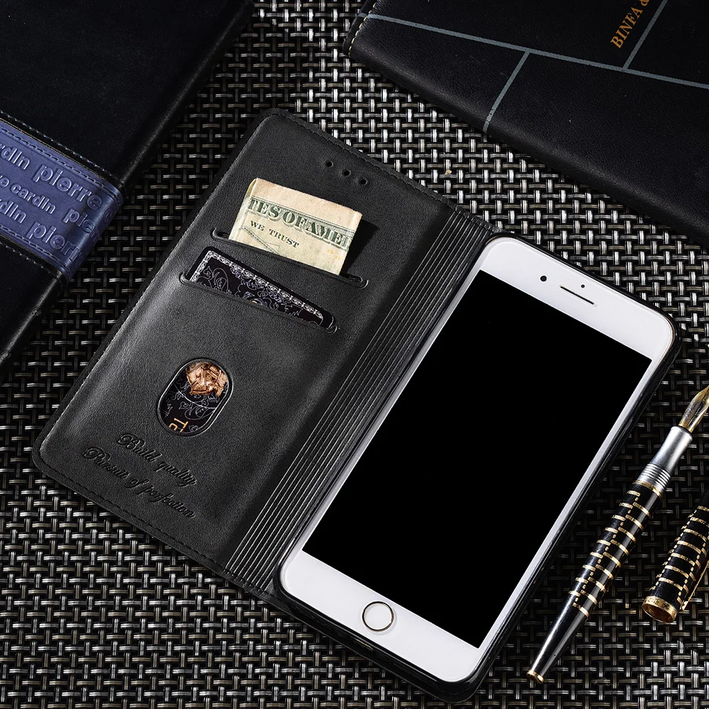 Флип-чехол для Xiaomi Redmi Note 9 pro max чехол-бумажник кожаная сумка чехол из ТПУ задняя