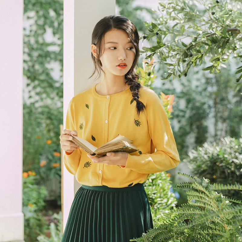 Инман весна осень литературный стиль сладкий круглый воротник романтическая