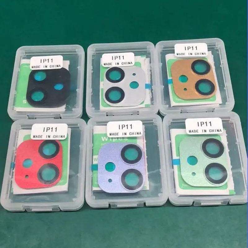 

10pcs matte Back Camera Lens Screen Protector for iPhone 11 pro max Tempered Glass For iphone11 matte Lens Protection Case