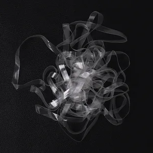 Супер качество ширина 4 мм толщина 0,12 мм эластичная лента ТПУ для швейных принадлежностей Mobilon лента для купальников одежда 30 ярдовпартия