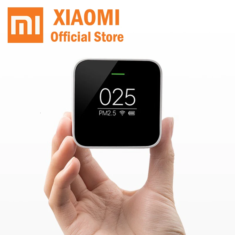 Xiaomi Mijia PM2.5 Detector OLED Screen Smart Sensor Control APP Adapt Mi Air Purifier For home Quality Tester | Электроника