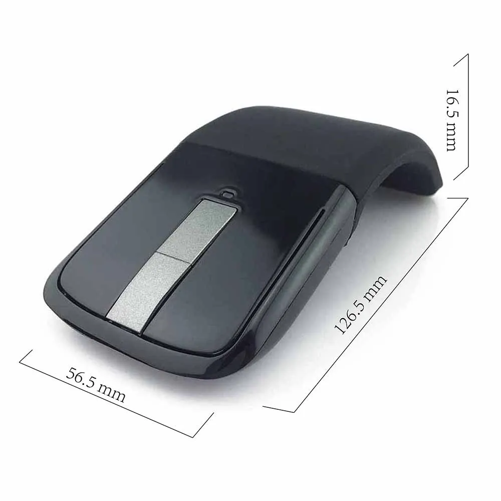 CHYI Bluetooth складная беспроводная компьютерная мышь эргономичная оптическая Mause Arc