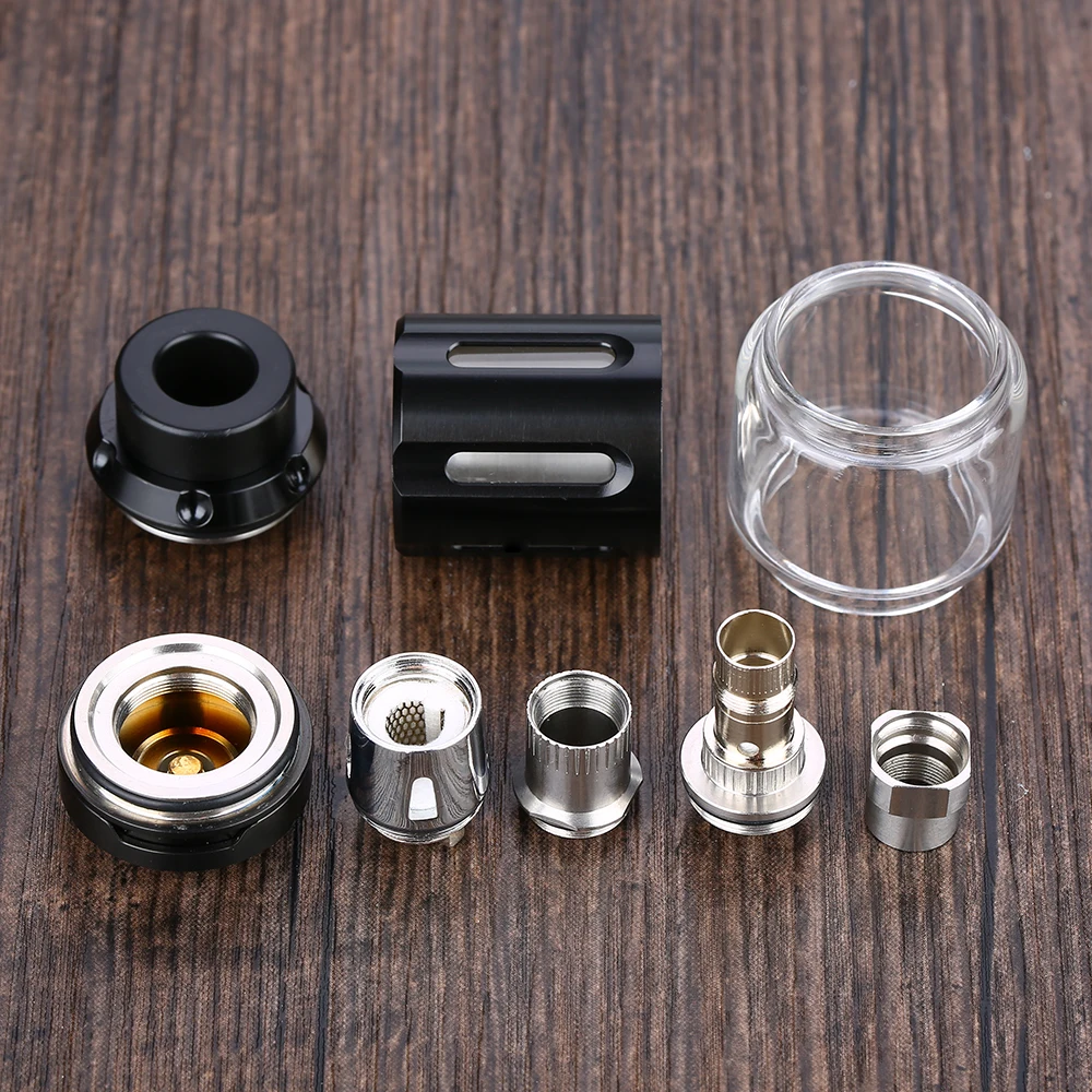 Squid Industries Peacemaker V2 Subohm Tank 8.5ml/5.5ml Atomizer 0.2ohm/ 0.8ohm Coil Vape Fit Double Barrel V3 VS Zeus X RTA |