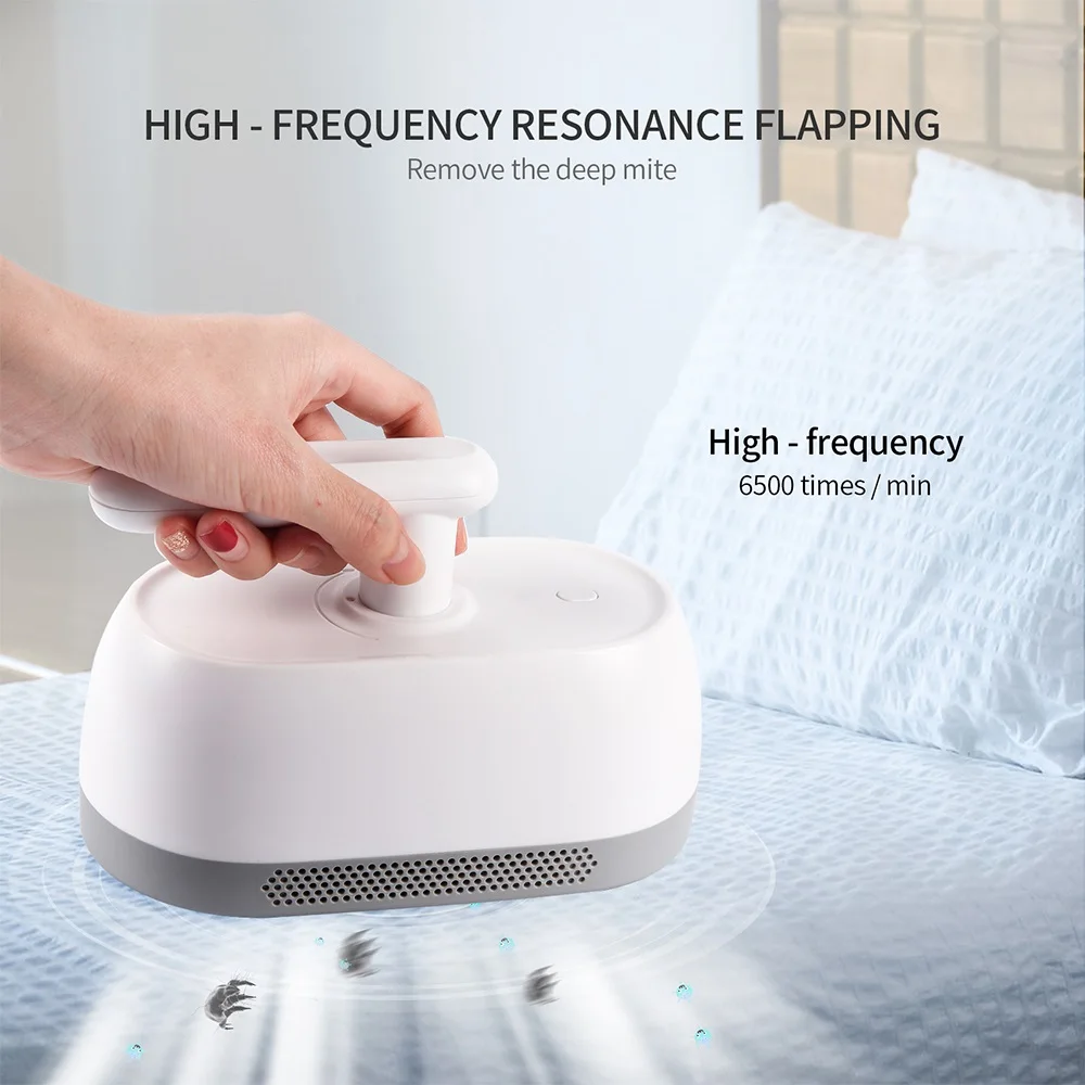 

Potable Wireless Mites Removal Instrument Hand-held Bed Vacuum Cleaner 5500PA Strong Suction Deep Dust Mites Cleaning Machine