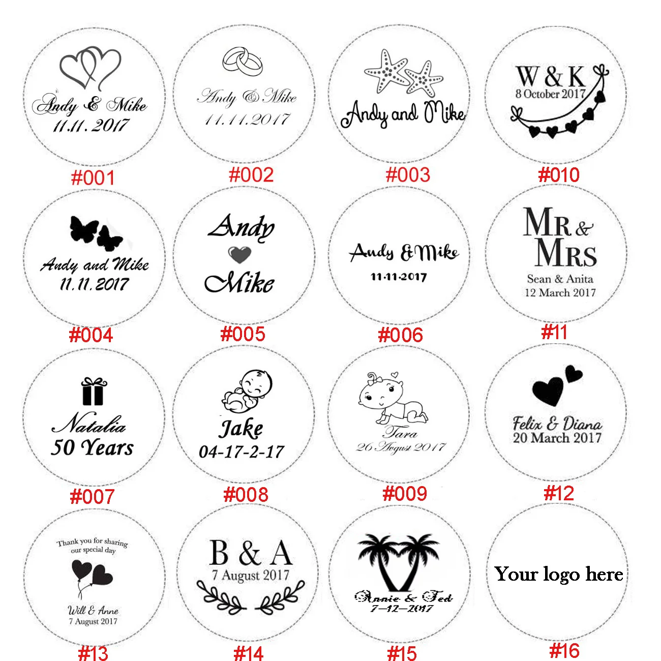 # Zjd50 шт. Персонализированные Свадебные сувениры для гостей свадебные на заказ