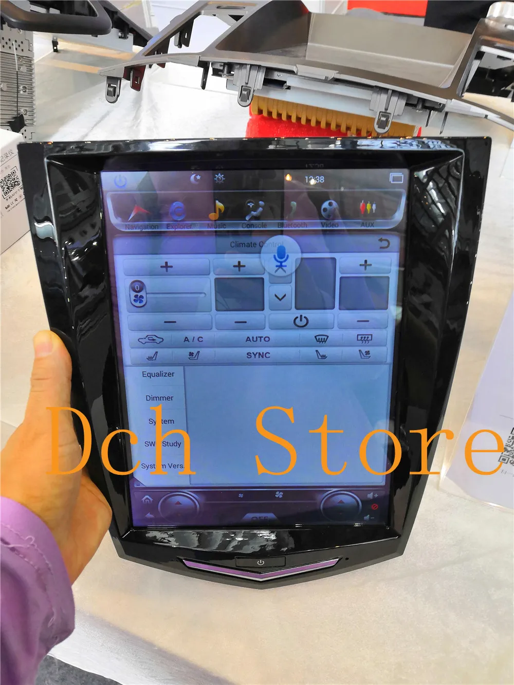 Автомобильный DVD плеер Tesla Style 10 4 дюйма вертикальный экран Android 9 0 GPS для Cadillac ATS ATSL