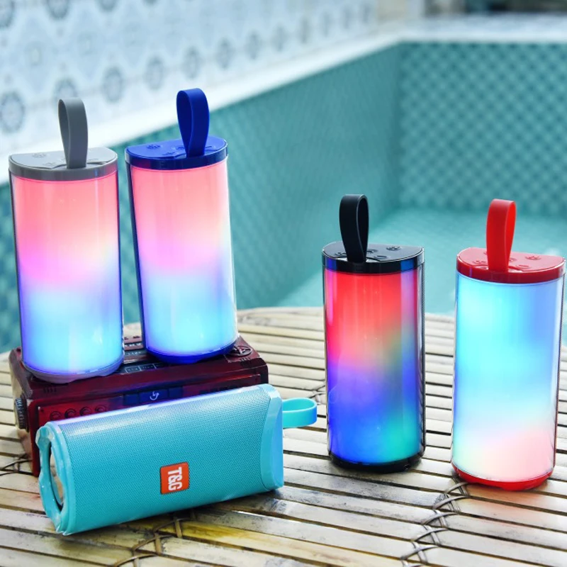 Светодиодный bluetooth динамик Caixa De Som Portatil портативный fm радиоприемник usb s Haut parleurs