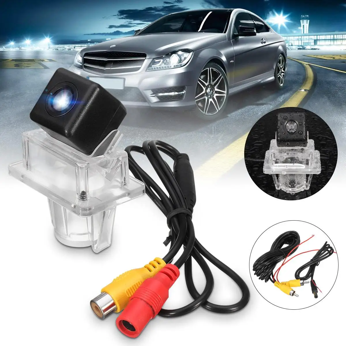 

Камера заднего вида для Mercedes Benz C Class W204 2007-2014 W212 2009-2012 C207 W207 2010-2015