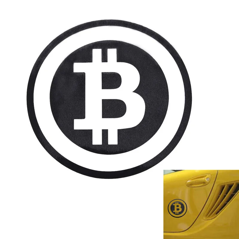 Большой Биткоин стикер автомобиля криптовалюта блокчейн Freedom Наклейка виниловая