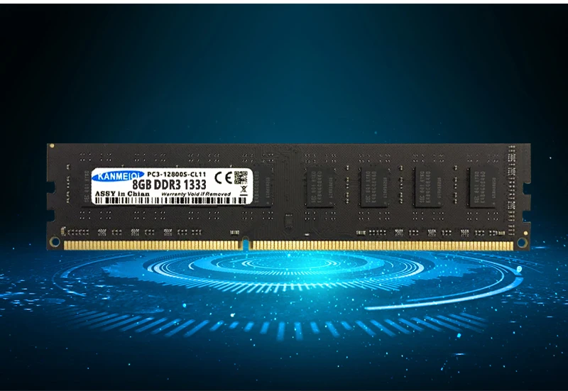 KANMEIQi DDR3 ram 8GB 1333/1600MHz Настольный модуль памяти 240pin 1,5 v Dimm AMD/Intel