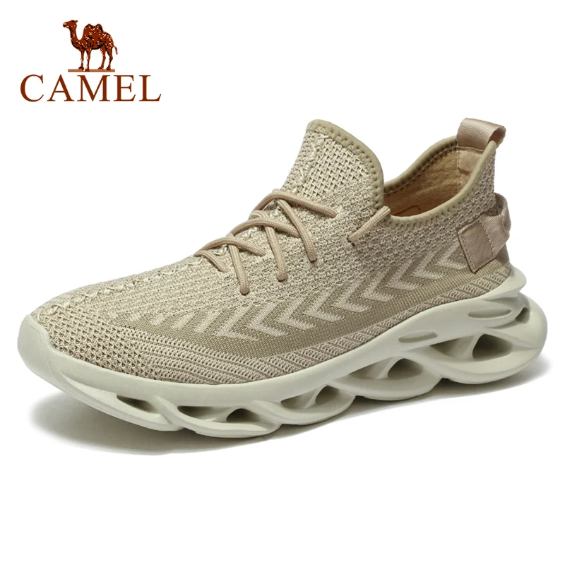 

CAMEL Men Sneakers Running Shoes Jogging Outdoor Tennis Fashion Stability Brethable Lightweight Mesh Cushioning Casual