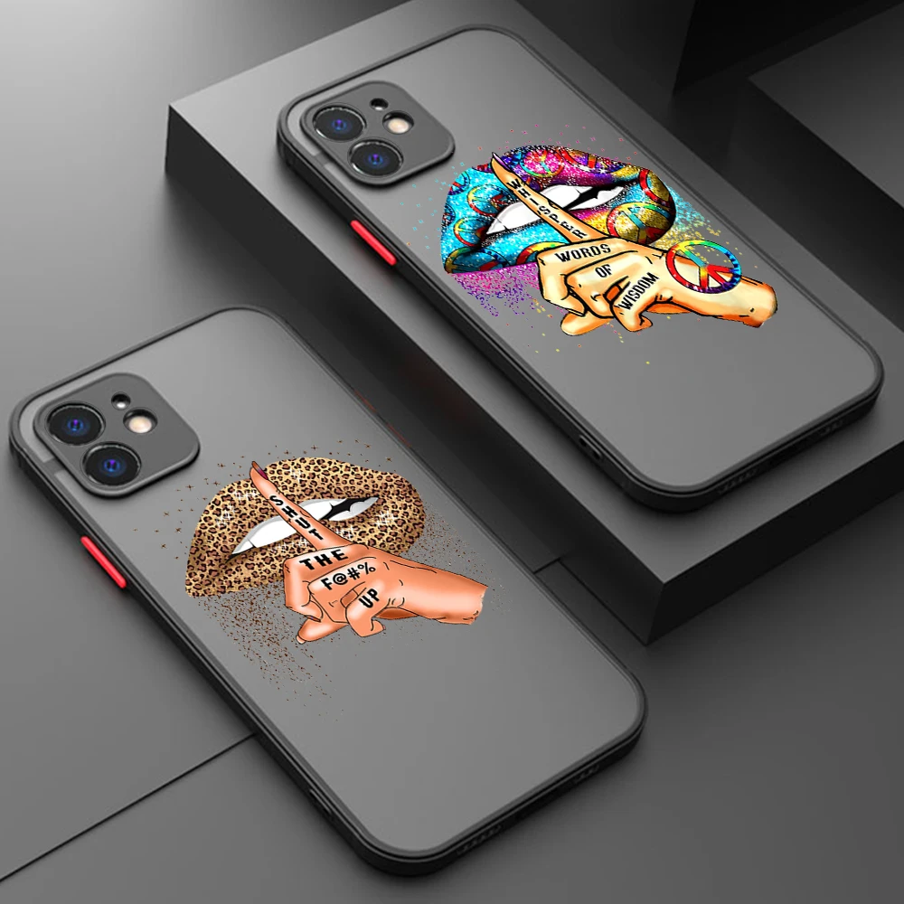 Мягкий матовый чехол-бампер для iPhone 13 12 11 Pro XS Max X XR 7 8 Plus Mini 6S | Мобильные телефоны и