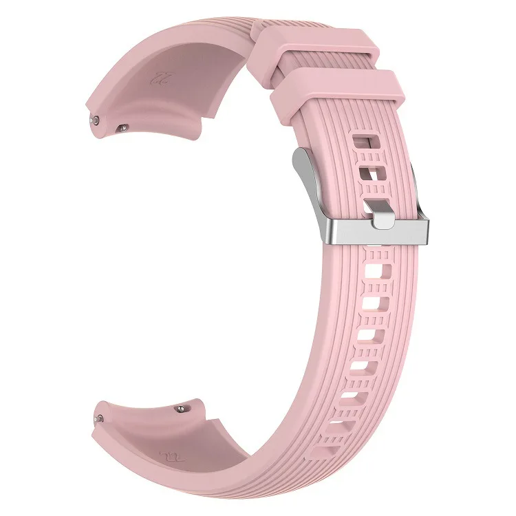 Pink 20 мм силиконовый ремешок для Garmin vivoactive 3 тренера музыка/vivomove HR Браслет для Forerunner 645 музыка/245/245 M ремешок для часов - Цвет ремешка: Pink