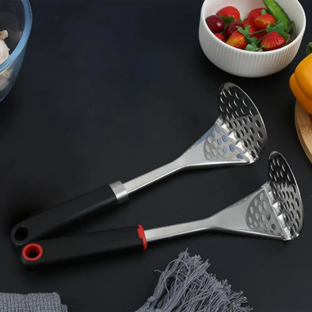 

Эргономичная легкая L-образная ручка для разбивания картофеля, кухонный гаджет