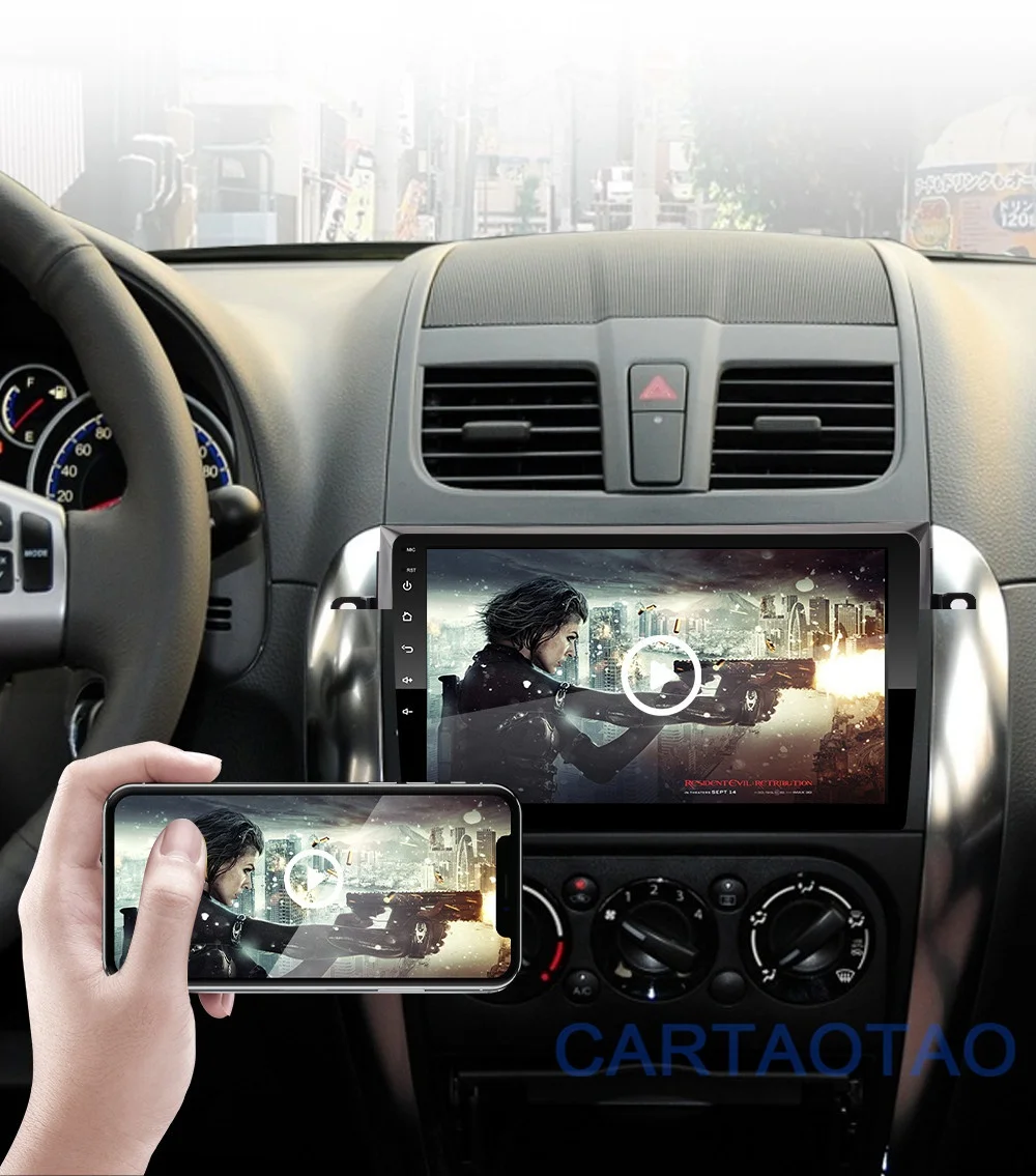 2G+ 32G " 2DIN Android 8,1 GO автомобильный DVD мультимедийный плеер для Suzuki SX4 2006-2012 автомобильный Радио gps навигация WiFi BT плеер 2 Din