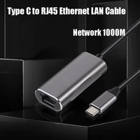 type c to rj45 ethernet lan internet cable adapter for macbook pro computer network 1000m usb c ethernet to rj45 lan converter