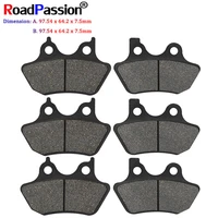 motorcycle accessories front rear brake pads disks for harley fxdx super glide sport fxdl fxdwg fxds con fxdxt low rider wide