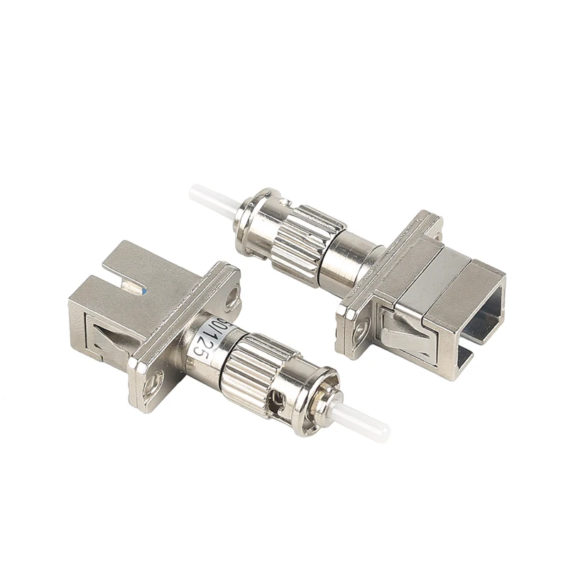 SC female-ST male оптический адаптер ST-SC фланец переходник многомодовый MM50/125