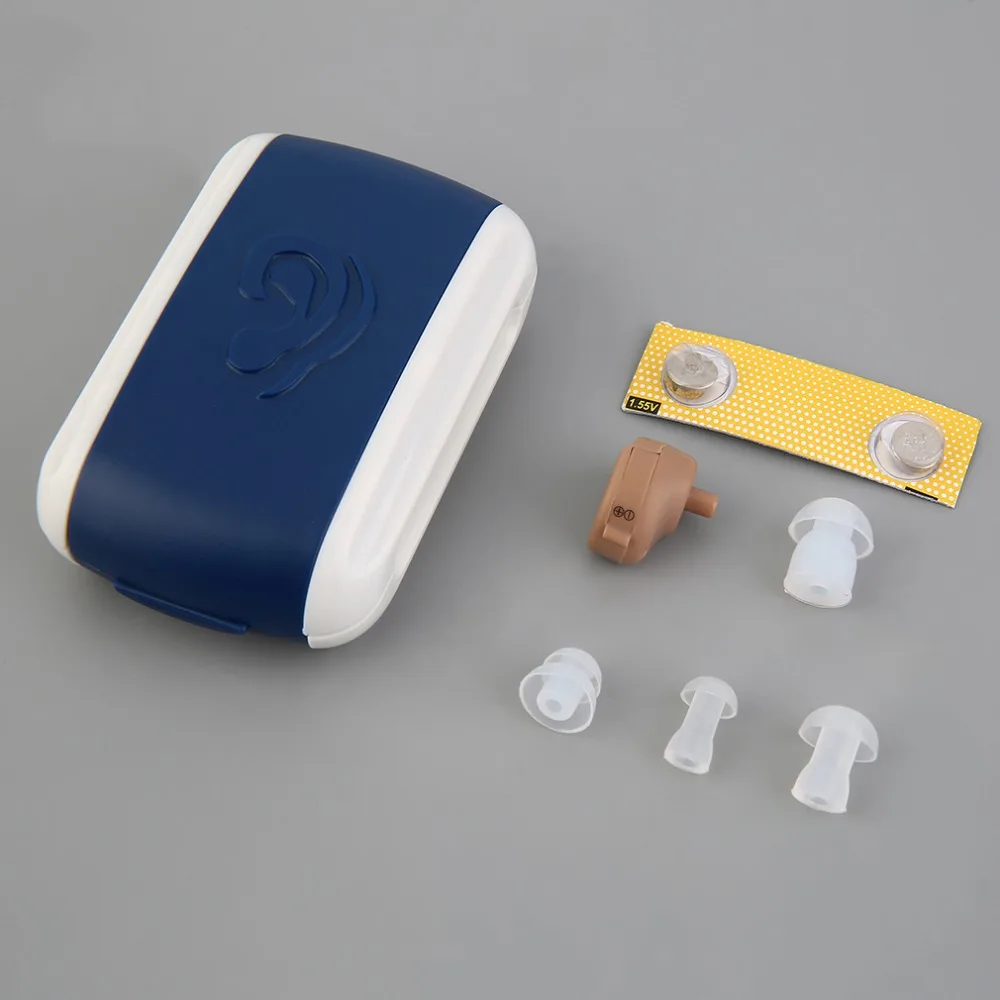 

New Hearing Aid digital Portable Small Mini Personal Sound Amplifier Ear Tone Volume Adjustable Hearing Aids Care Drop Shipping