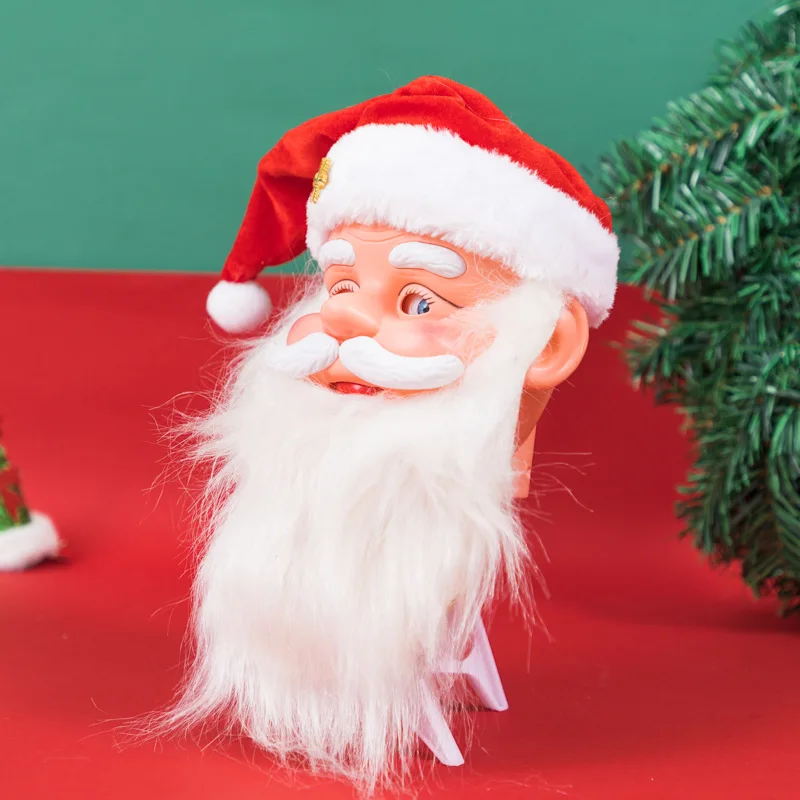 2020 новые электрические плюшевые игрушки музыкальная Кепка качели Санта