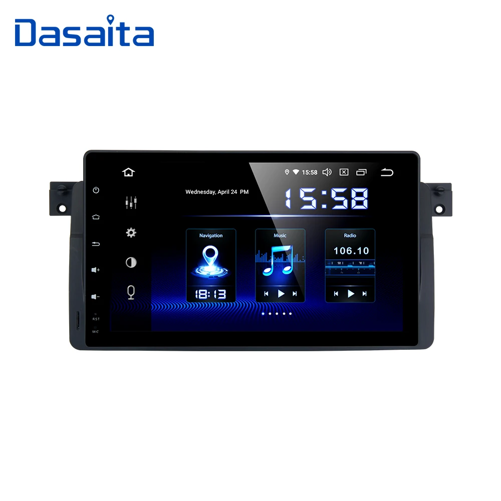 Автомагнитола на Android 10 для BMW E46 M3 318i 320i 325i мультимедиа 2001 2002 2003 с сенсорным