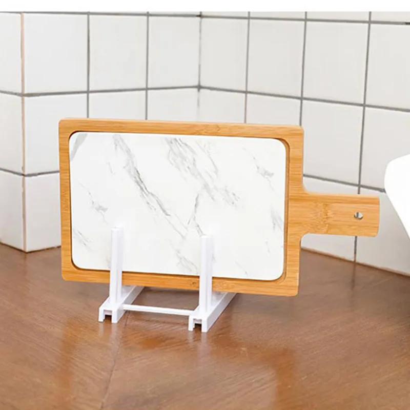 Plastic dish rack bowl pot cover shelf kitchen supplies storage asphalt goods | Дом и сад