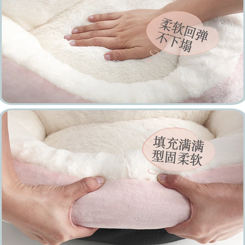 

cozy round house for pet hammock cats beds indoor cat house mat basket beds for cats soft pet cute pet dog cat bed tent house