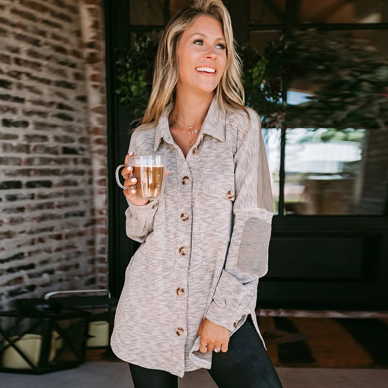 

Женское однобортное пальто с отложным воротником, повседневное Свободное пальто составного кроя с длинными рукавами, верхняя одежда на осень 2021